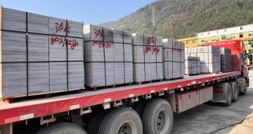 柳州 芝麻灰地铺石出货日常