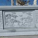 柳州 芝麻白大型照壁，屏风，影壁