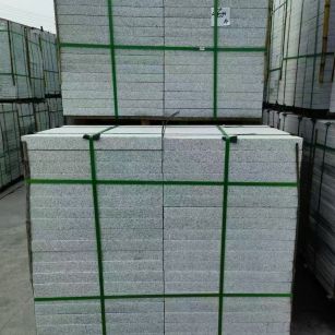 柳州 芝麻白火烧，园林广场市政工程地铺石，1.8~5.0厚均有现货