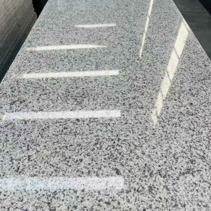 柳州 白麻花岗岩光面毛板