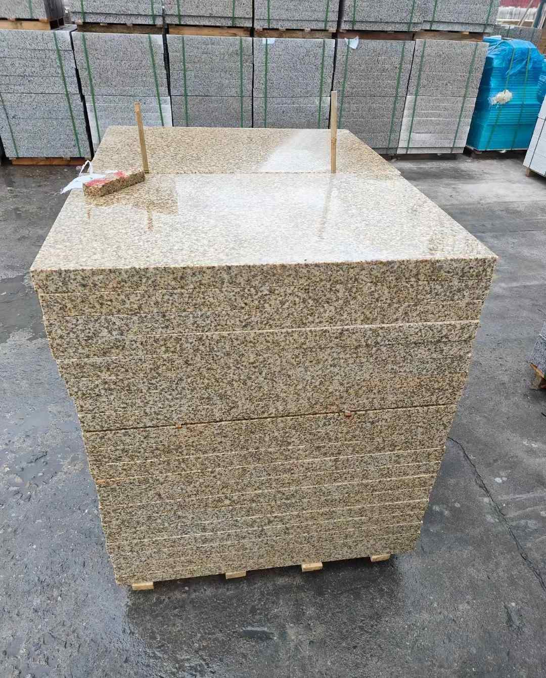 柳州 湖北黄金麻花岗岩石材荔枝面外墙石材