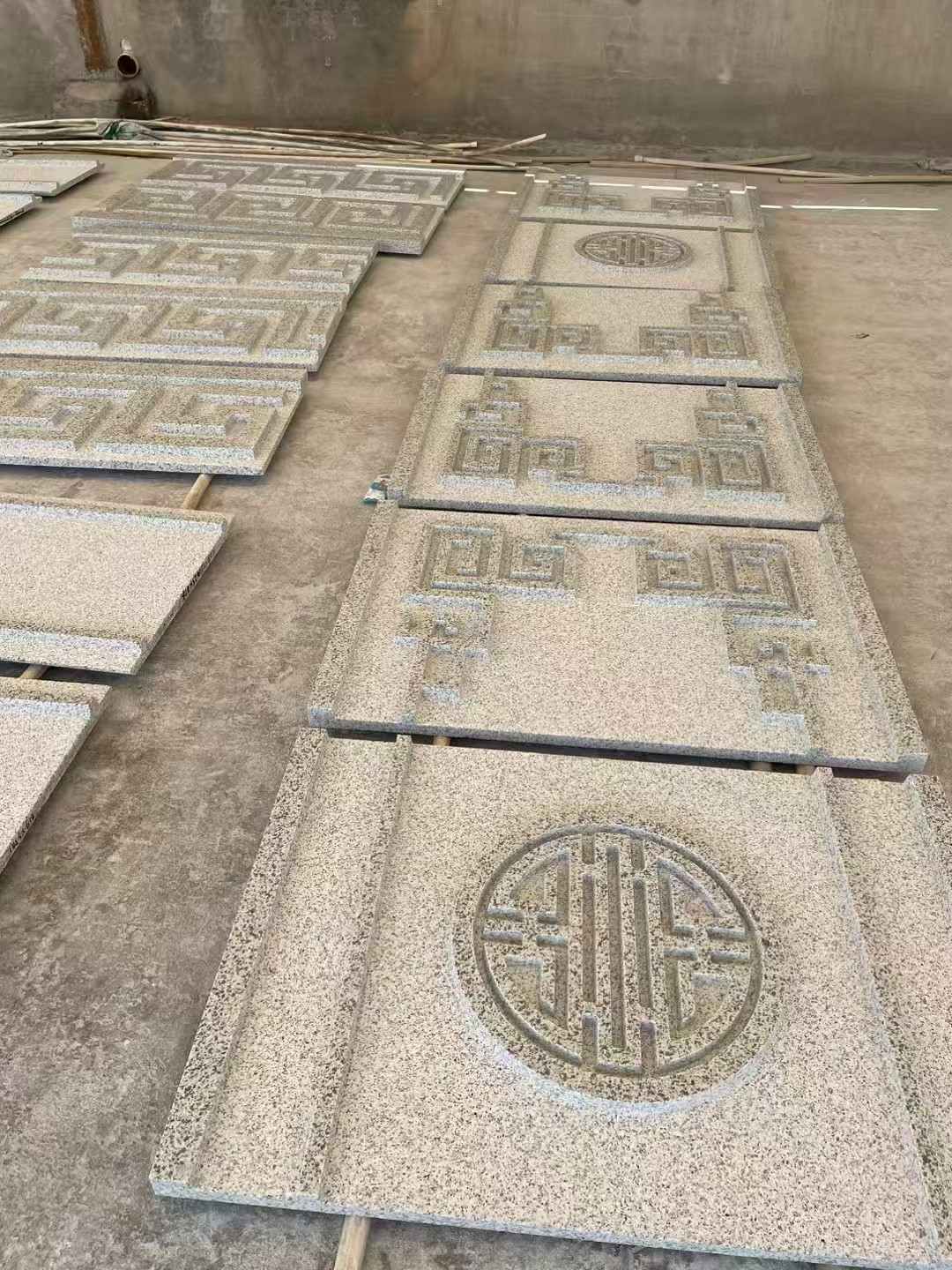 柳州 白麻花岗岩外墙立面雕刻板