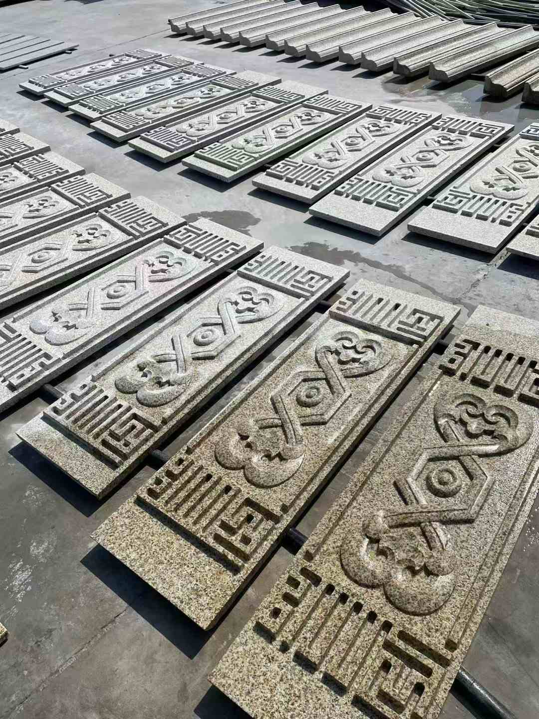 柳州 黄金麻花岗岩外墙雕刻板