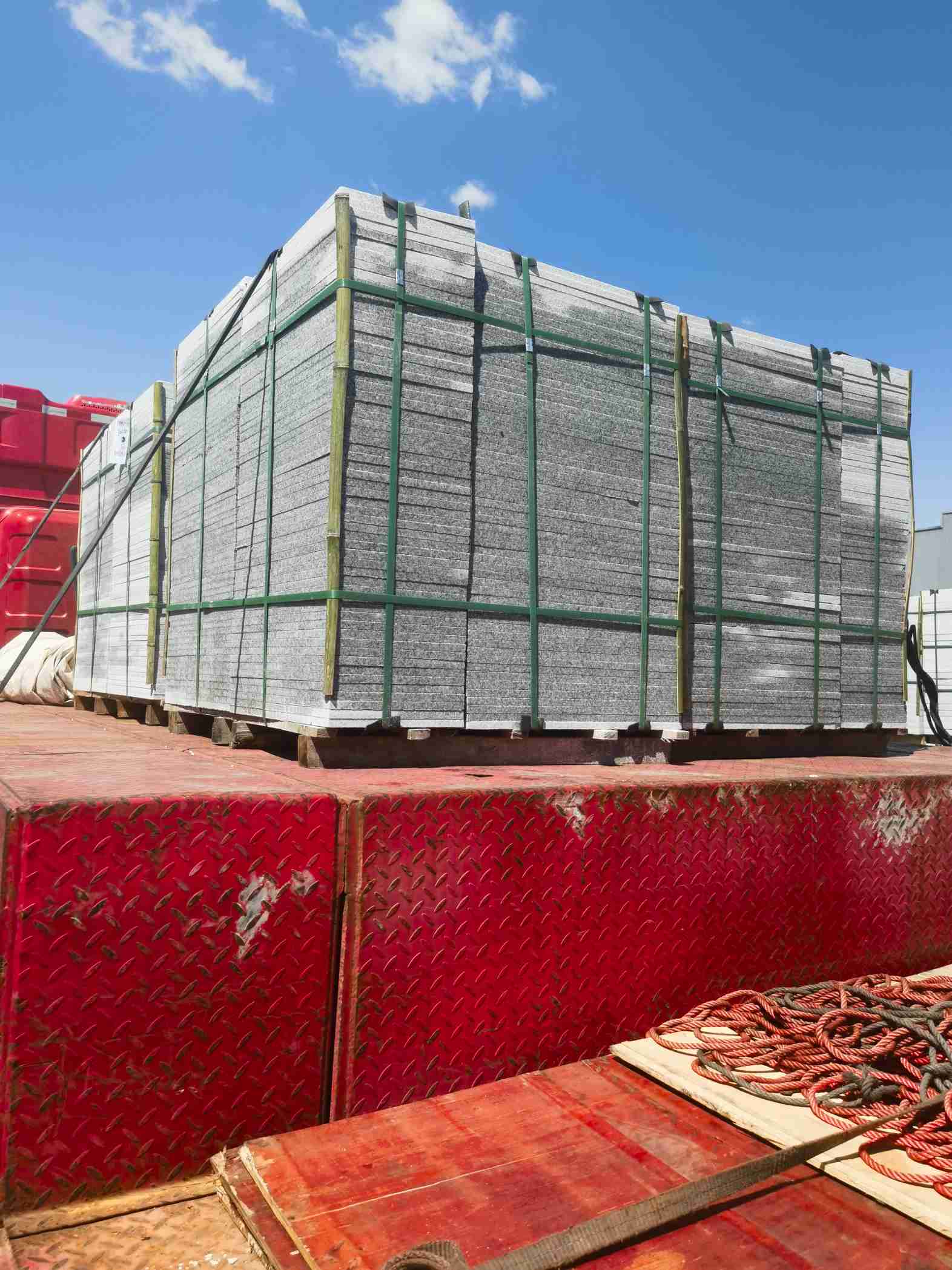 柳州 芝麻白火烧规格板地铺石300*600/600*600